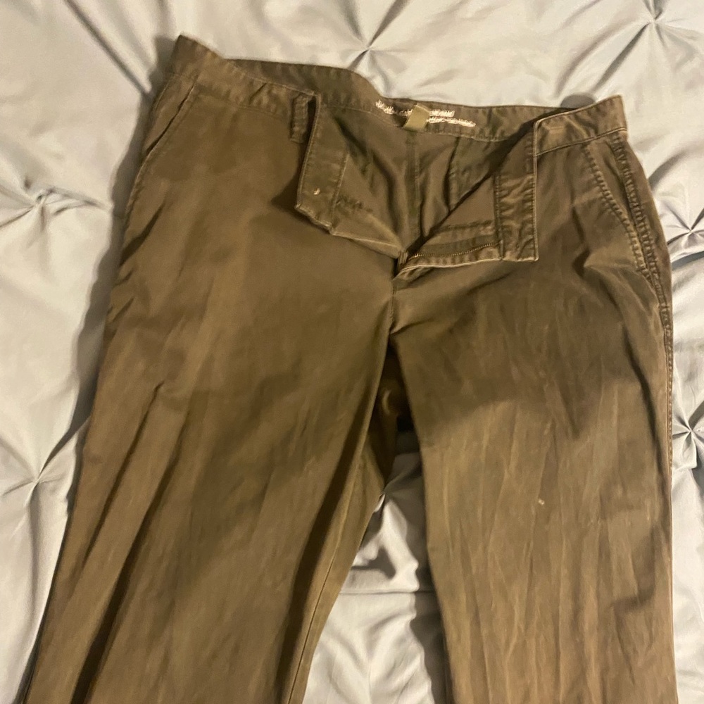 Green slacks